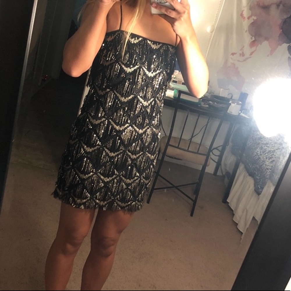 Sequin Mini Dress